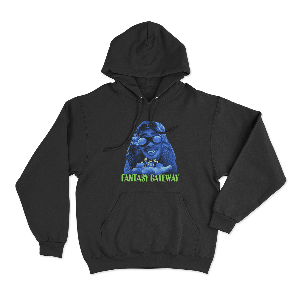 Fantasy Gateway Cover Unisex Hoodie Black Fantasy Gateway Cover Unisex Hoodie Black