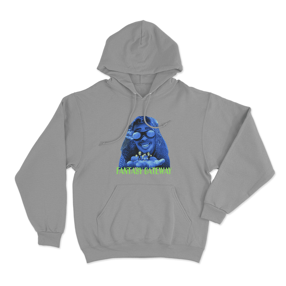 Fantasy Gateway Cover Unisex Hoodie Grey Fantasy Gateway Cover Unisex Hoodie Grey