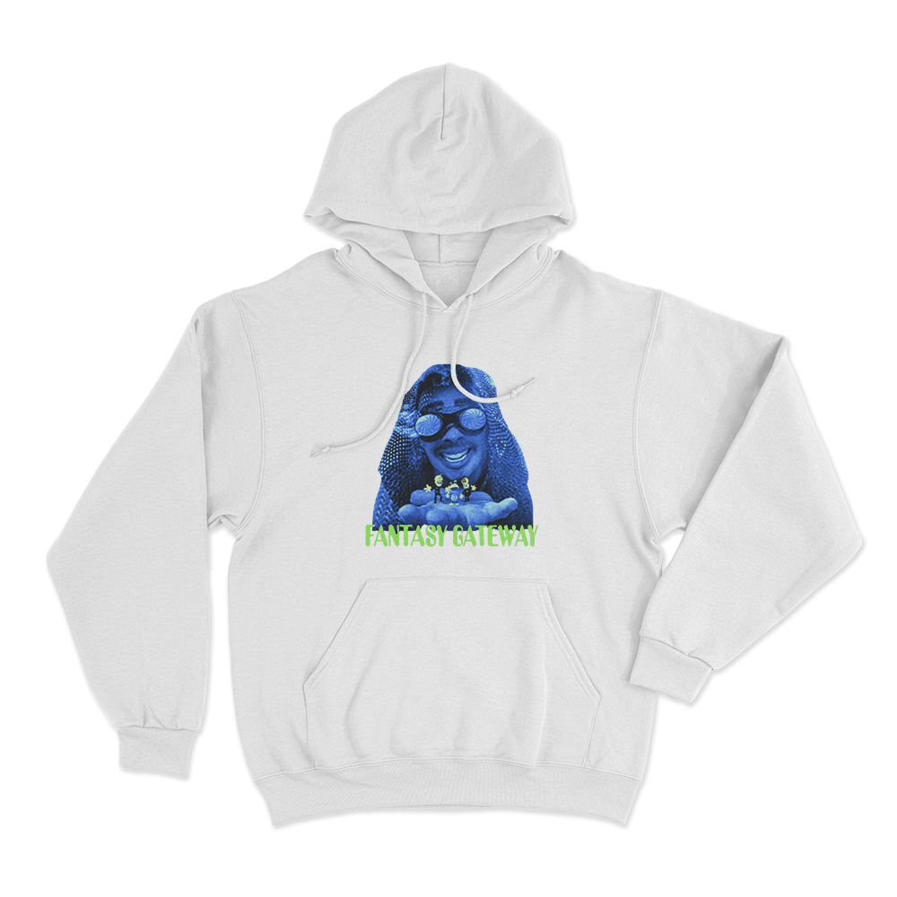 Fantasy Gateway Cover Unisex Hoodie White Fantasy Gateway Cover Unisex Hoodie White
