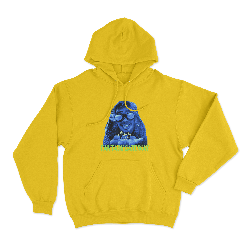 Fantasy Gateway Cover Unisex Hoodie Yellow Fantasy Gateway Cover Unisex Hoodie Yellow